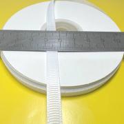 Лента репсовая 6 мм (1 уп.прибл.22,8м) белая