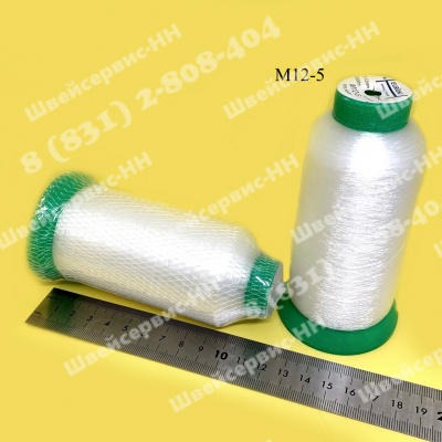 Мононить Euron M12-05 0,12мм 5000м белая