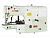 Пуговичная швейная машина JOYEE JY-K193D-301-3-04 (комплект) с ЖК пультом