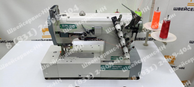 Плоскошовная машина SIRUBA F007J-W122-356 (5,6мм) (комплект) БУ