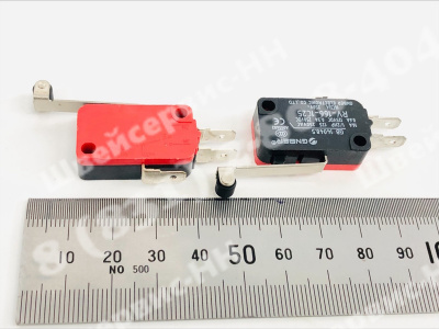 Микропереключатель 7705кл на педаль (герметизация швов) аналог JT-38 62 82 (RV-166-1C25)