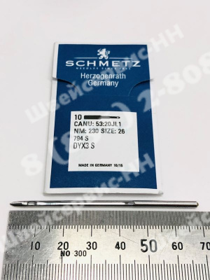 Игла DYx3S (794S) № 230 SCHMETZ по коже S
