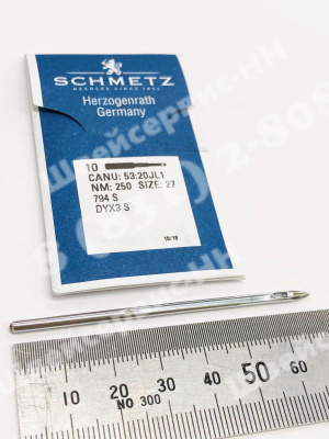 Игла DYx3S (794S) № 250 SCHMETZ по коже S